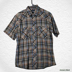 Wrangler Vintage Western Shirt w/ Pearl Snaps